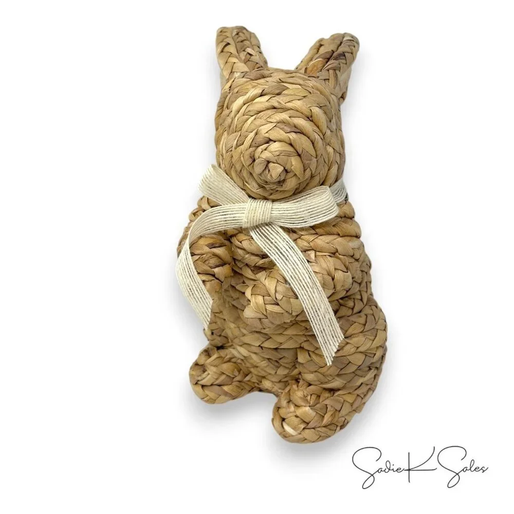 Threshold Woven Easter Bunny with Bow - Target‎ 2025